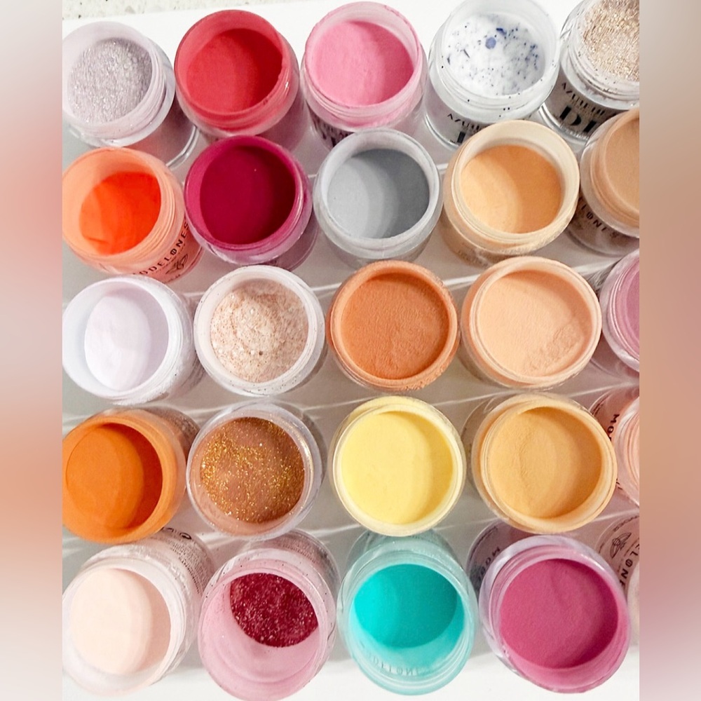 Huge Modelones & AzureBeauty Dip Powder Lot 60+ Colors Nail Acrylic - Picture 7 of 16